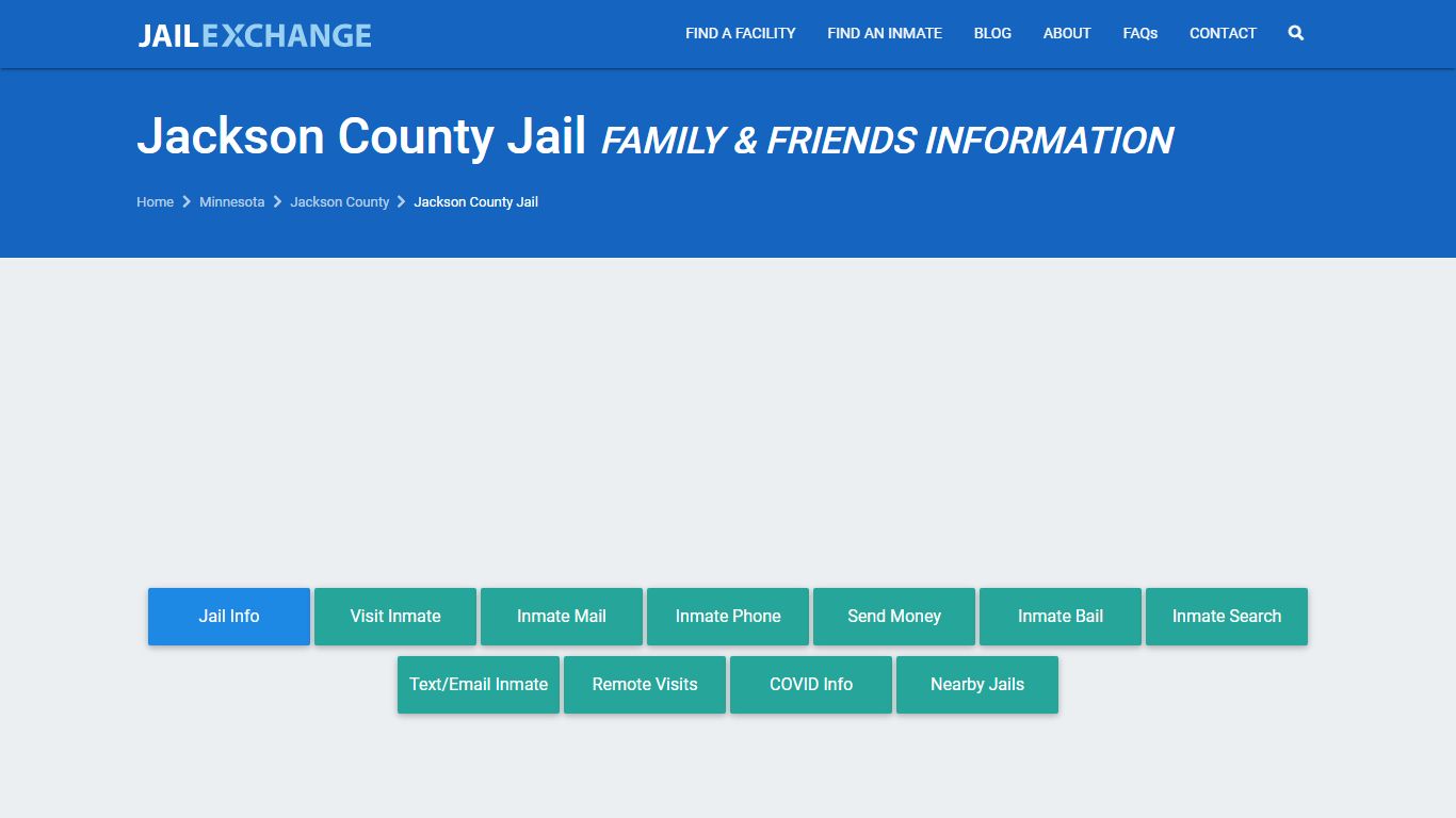 Jackson County Jail Visitation | Mail | Phone | Jackson, MN