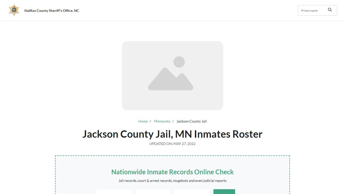 Jackson County Jail, MN Jail Roster, Name Search